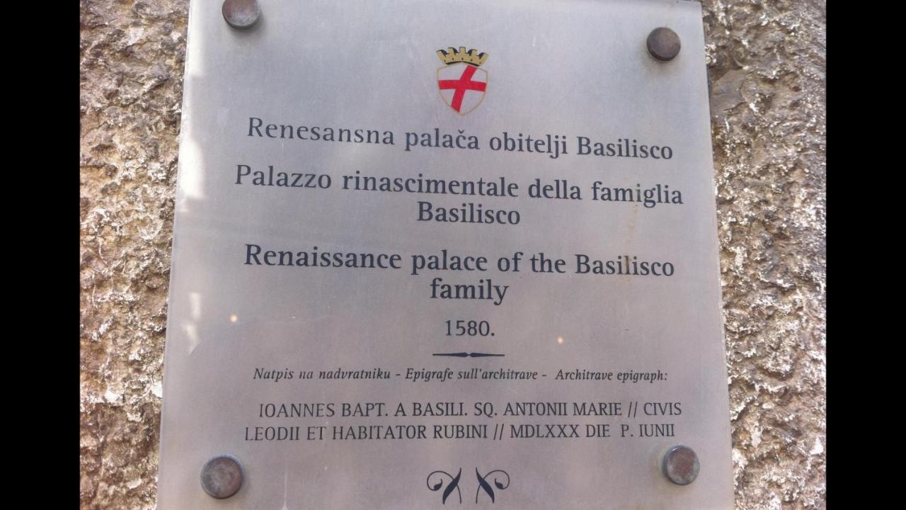 B&B Palace Basilico 1580. Rovinj Exterior photo